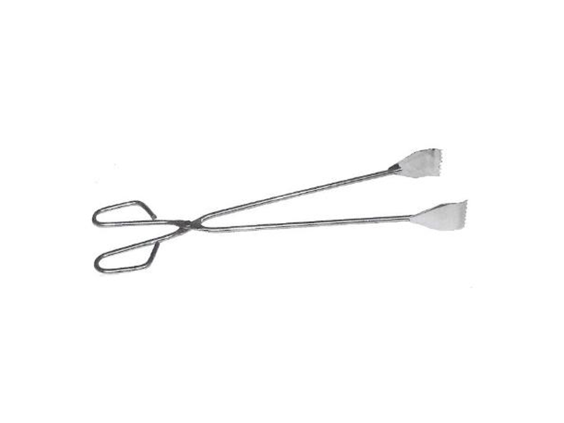 Garcima tenaza ref-14 c barbacoa inox 30x6 cm 50430