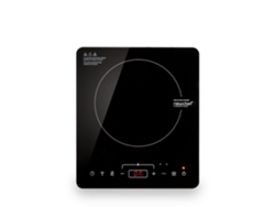 Placa de inducción portátil Newlux Go2000, 10 potencias, 3 programas, LED, 60–240 ºC, temporizador 3 h, 2000 W, negra