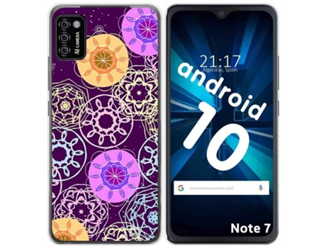 Carcasa Cubot Note 7 TUMUNDOSMARTPHONE Dibujos Multicolor