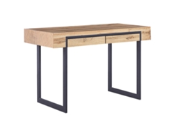 Escritorio BELIANI Vida de MDF Madera clara 120x55x76
