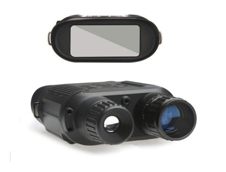 Binoculares de visión nocturna para 100% de oscuridad Guarde fotos y videos con audio Gafas de visión nocturna infrarrojas Pr-Black de 4X35 mm YIZH...