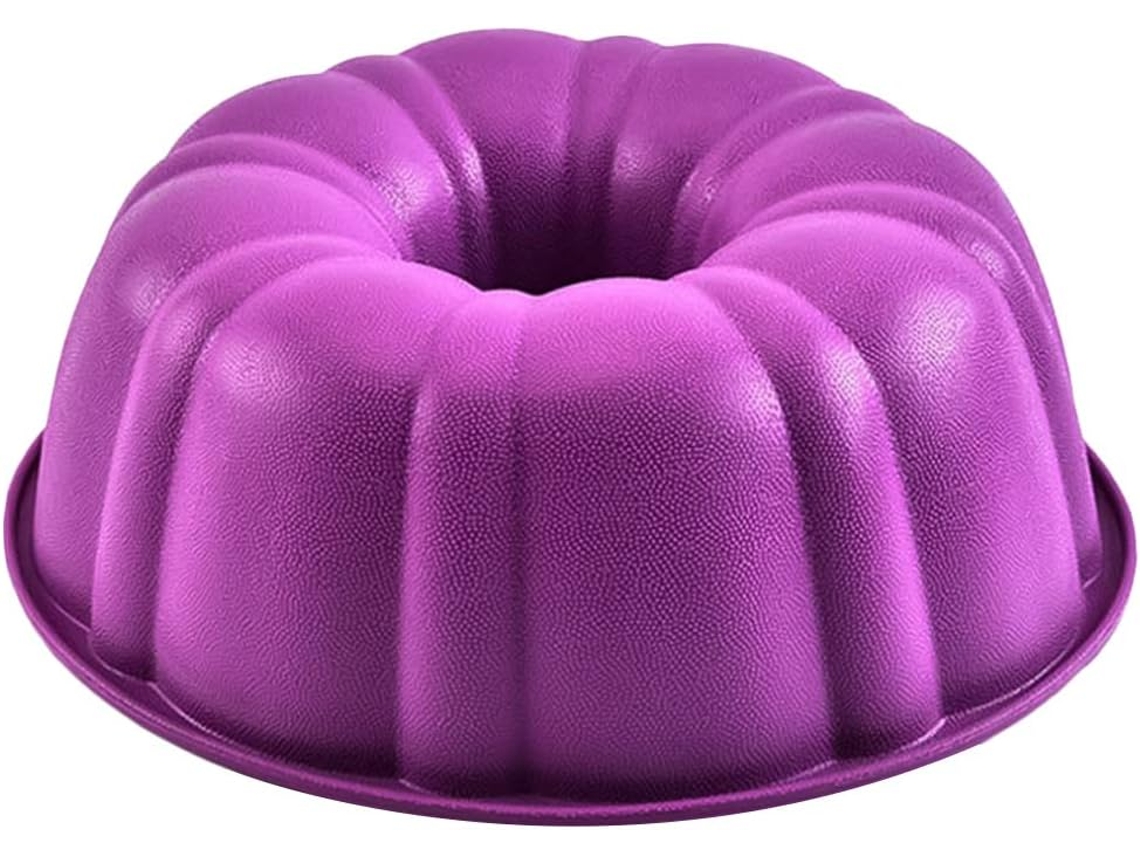 Molde De Silicona Flexible Antiadherente Redondo Para Pasteles, Diseño Redondo, Forma Otoñal.