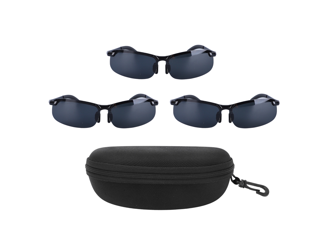 3 Gafas De Sol Polarizadas Con Cambio De Color Gris Para Deportes Masculinos: Béisbol, Ciclismo, Correr, Motociclismo.