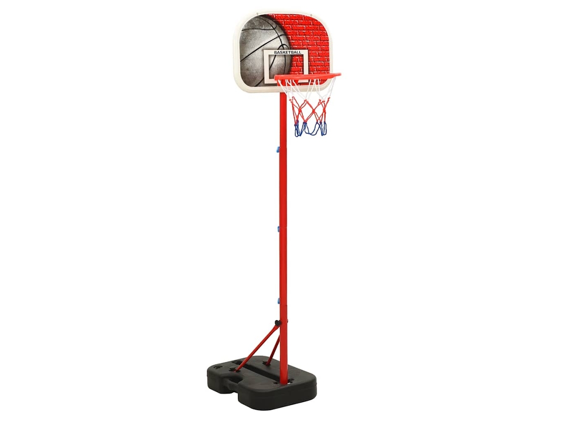 Balón de baloncesto portátil ajustable de 138,5 x 166 cm, DKD HOME DECOR