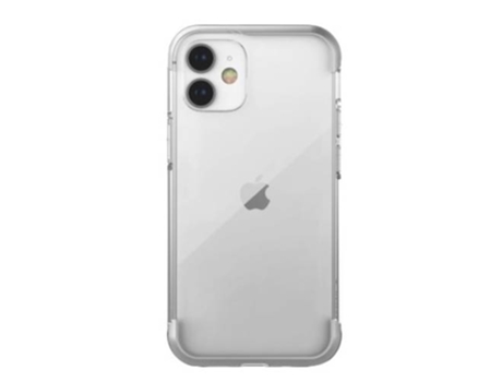 Funda para iPhone 12/12 Mini RAPTIC Metal Transparente