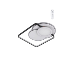 Plafón Led Regulación Smart Cora (82w 3cct 5500lm) – Blanco/negro