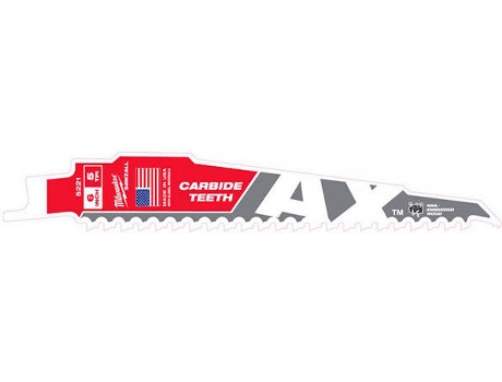 Clavos MILWAUKEE Hojas Demolition Ax Heavy Duty Madera Con Tct Ax15