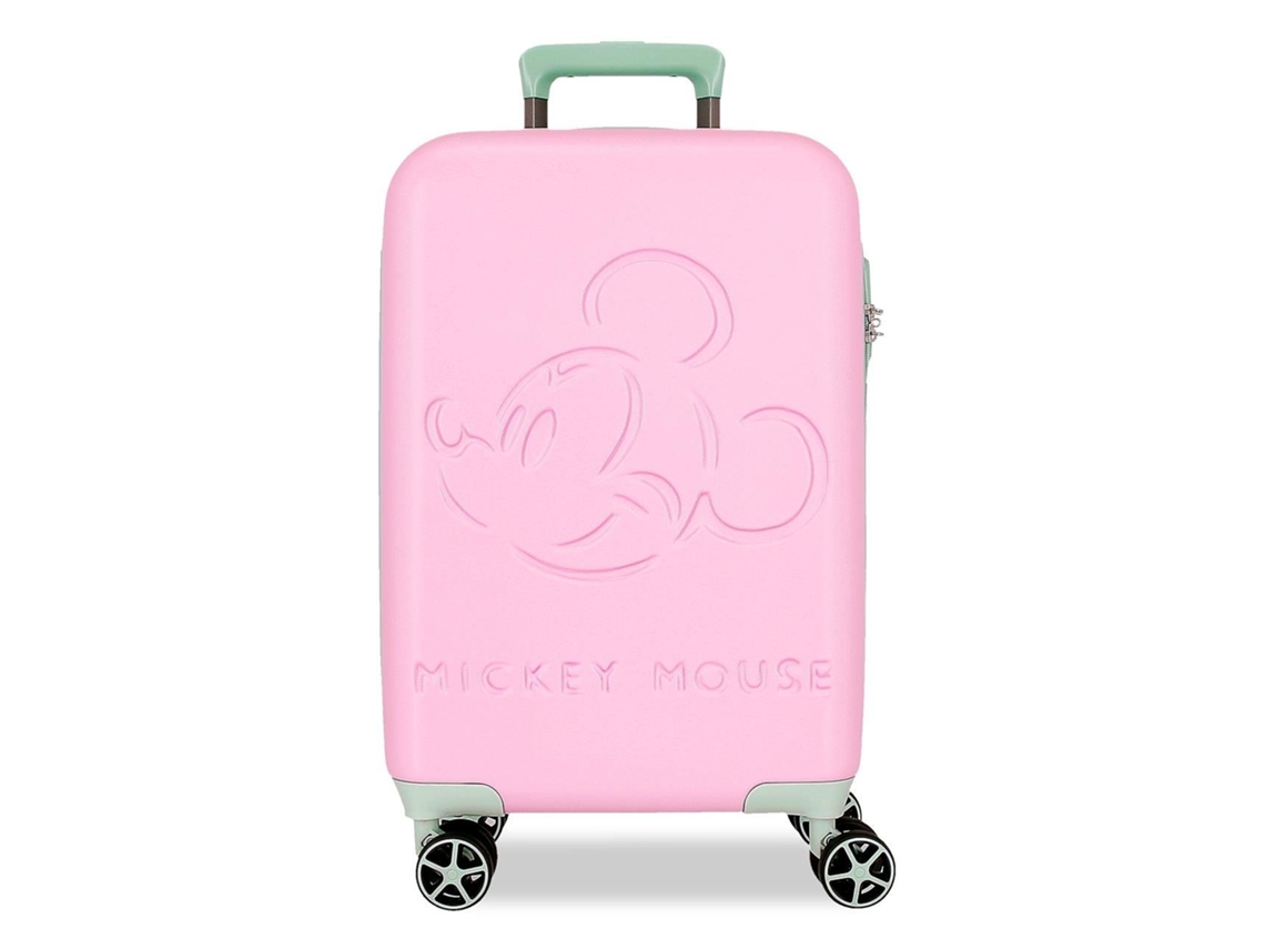 Disney Maleta De Cabina Abs Mickey Crazy Trip Rosa