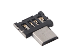 Adaptador Otg Micro Usb Macho A Usb Hembra Para Samsung/htc, Memoria Usb, Ratón Y Teclado.