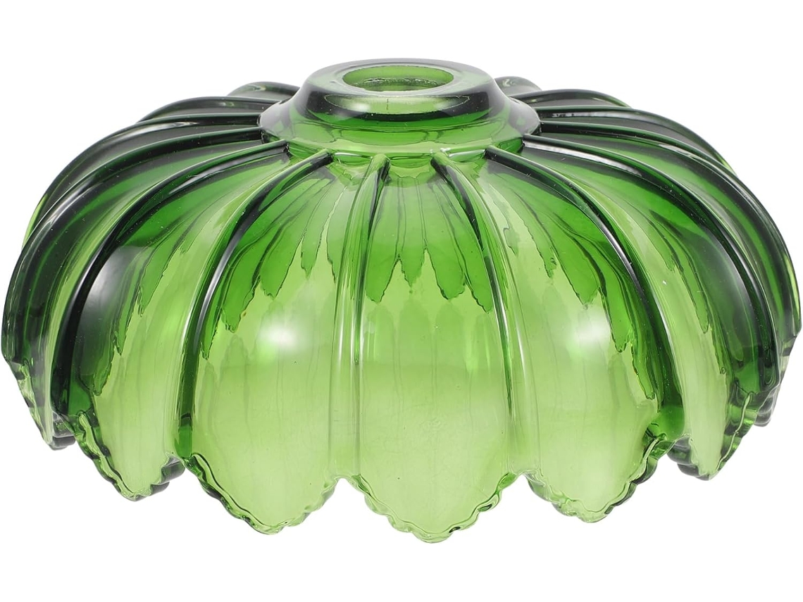 Lámpara Colgante Pequeña De Cristal Con Diseño Degradado Y Tinte Negro.