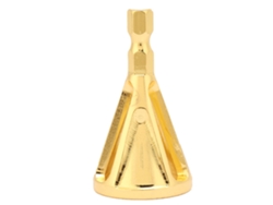 Ferramenta De Desbaste E Desbavado Para Furadeira Elétrica Broca Triangular/hexagonal Ponta De Alijamento (hex)