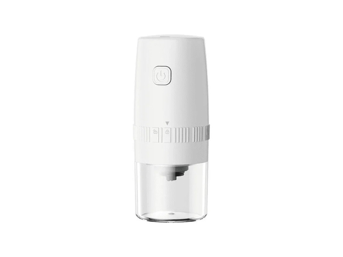 Molinillo de café Bestvite totalmente automático con grosor ajustable (blanco)