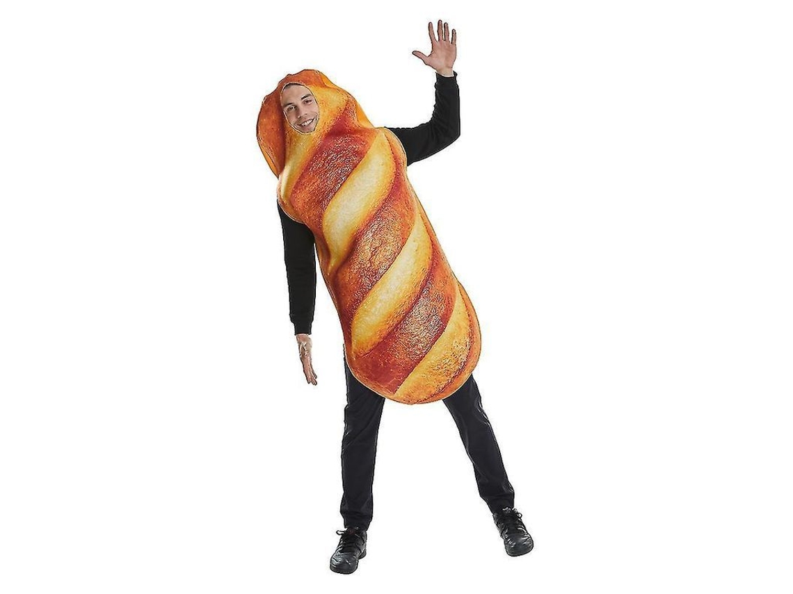 2026-traje De Pan Baguette Disfraz Unisex Adulto Para Fiestas Halloween Carnaval Traje Entero