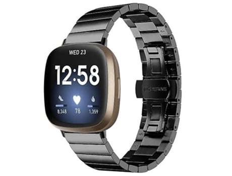 Correa Smartwatch Para Fitbit Versa 3/Sense Negra VENISYMLIS