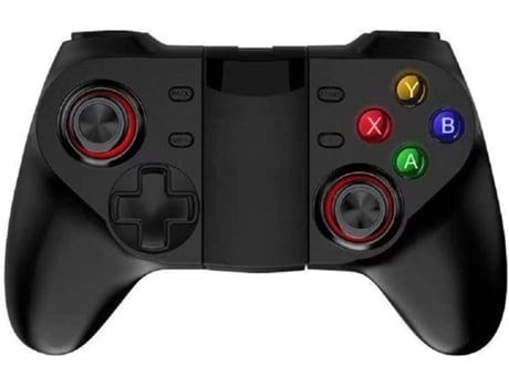 Enkers controller, mobile controller para iphone gamepad, bluetooth android wireless joystick(preto)