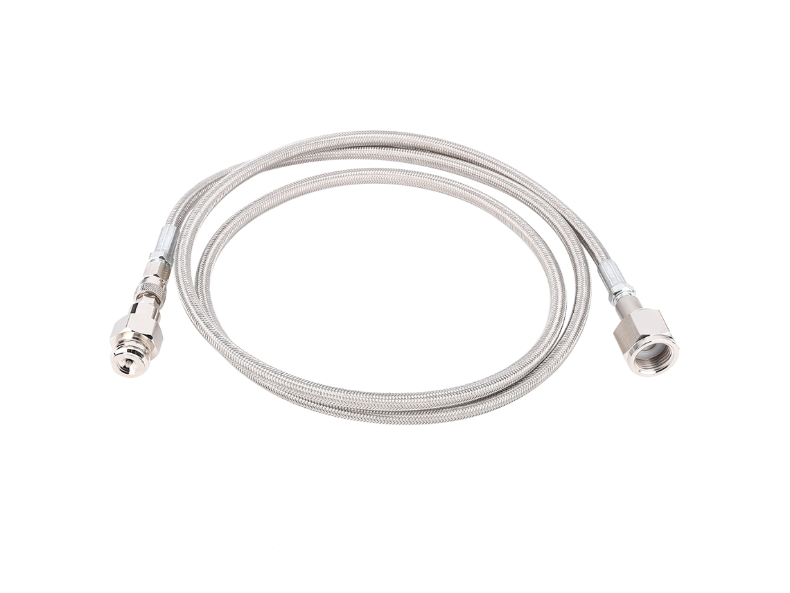 Manguera De Co2 De Alta Presión De 1,8 M Para Refrescos Con Adaptador Externo W21.8-14 Para Tanque