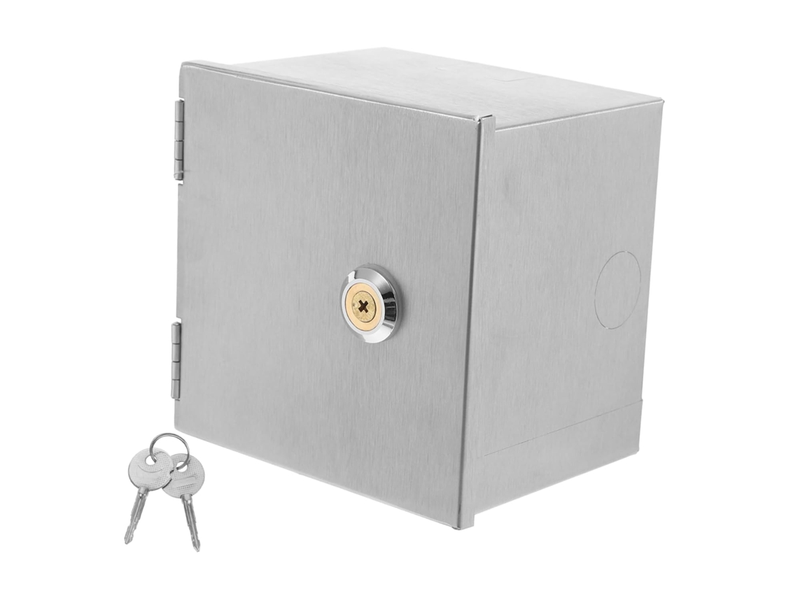 Cajas Eléctricas Con Cerradura, Tapa Para Caja De Conexiones Exteriores Para Enchufes.