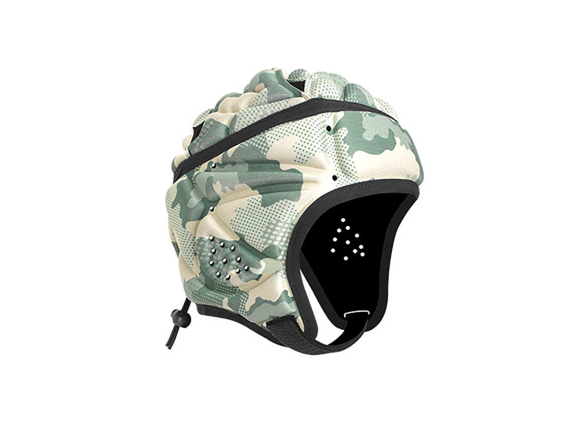 Casco de rugby suave, casco de fútbol, casco de seguridad deportivo para niños Mdug (e)