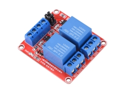 Módulo De Relé De 2 Canales 12v Con Disparo De Nivel Alto/bajo, Aislamiento Óptico, Carga 10a Ac250v/dc30v