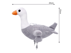 Figura De Peluche Tiburón Tungtungsahur Y Tralalo, Lindo Producto Italiano - Juguete Ganso Avión