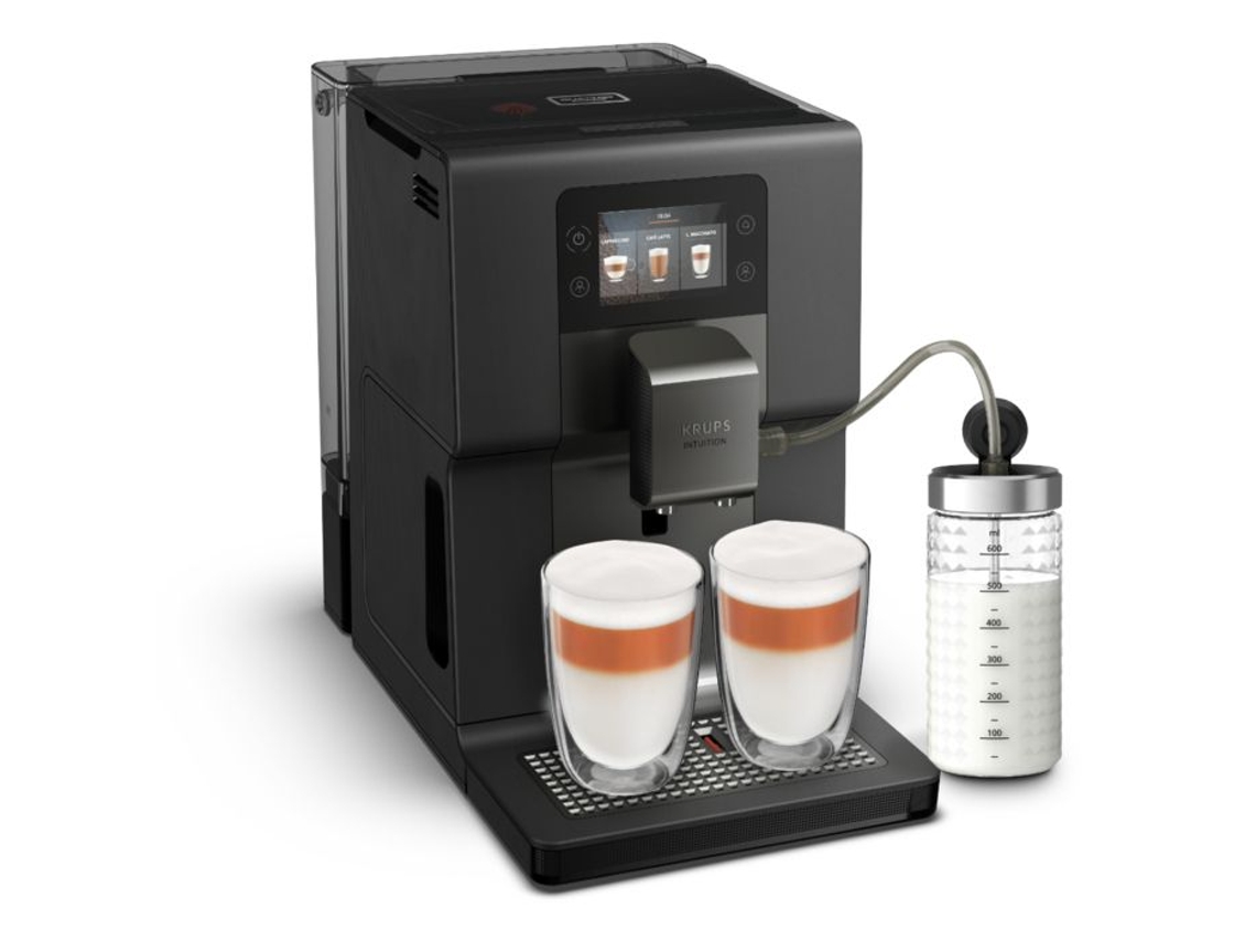 Máquina De Café Automática Krups Ea875u10 3 Litros 1450 W 15 Bares Pantalla Colorida
