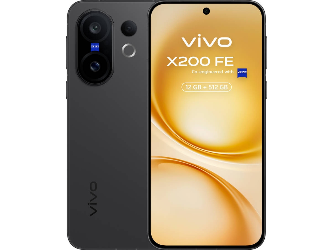 Smartphone VIVO X200 FE 5G (6,31" - 12 GB - 512 GB - Negro)