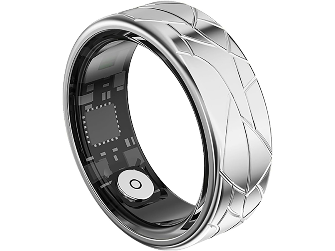 Anillo Inteligente Con Métricas De Salud En Tiempo Real Y Control De Gestos Para Vídeos Cortos (Plata, 7#) EIFSON