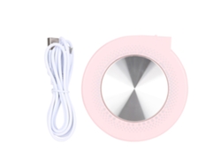 Alfombrilla Enfriadora Usb Multifuncional Para Tazas, Control De Temperatura De 55 ℃, Alfombrilla Aislante Para Mesa De Café Y Té (rosa)