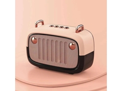 (rosa) Nuevo Altavoz Bluetooth Portátil Bs32d Con Dibujos Animados Creativos