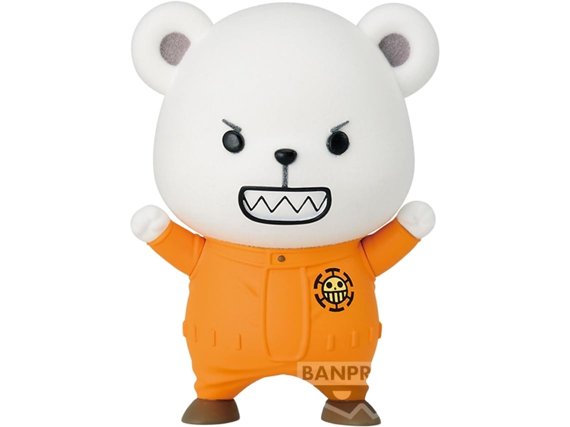 Figura Bepo One Piece Fluffy Puffy Chopper &amp; Bepo B 7 Cm