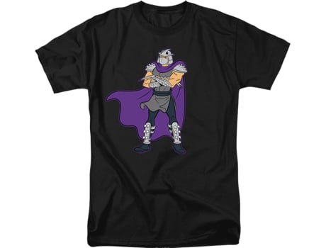 Camisetas Unisex DEEPSTONE Shredder Teenage Mutant Ninja Turtles Negro (XXL)