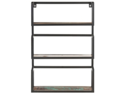 Maison Exclusive - Estantería De Pared De Madera Maciza Reciclada 60x20x85 Cm