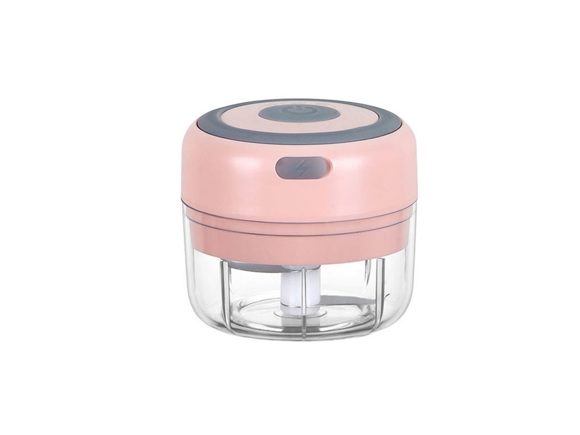 Trituradora de Ajos Mini USB Rosa