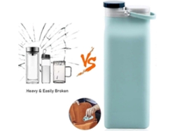 Botella De Agua Plegable Sin Bpa Botella De Agua Plegable Para Viajes Y Deportes Rosewell