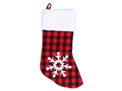 Bolsa Grande Para Calcetín Navideño Con Bonitos Diseños Para Regalos Y Decoraciones Navideñas.