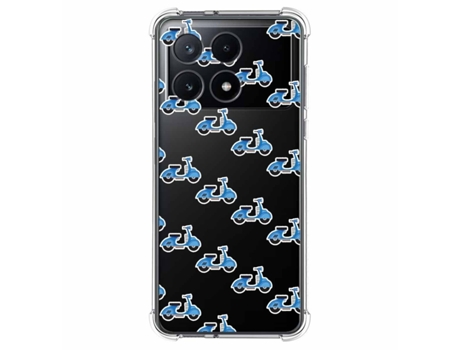 Funda Silicona Antigolpes para Xiaomi Poco X6 Pro 5G diseño Scooter Dibujos TUMUNDOSMARTPHONE