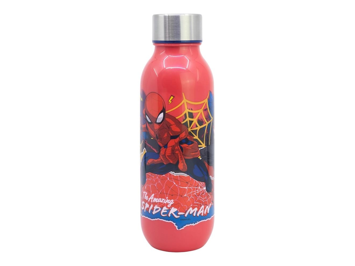 Botella grande de PP Stor Discovery 640 ml Botella de plástico Spiderman 83572 P25stor