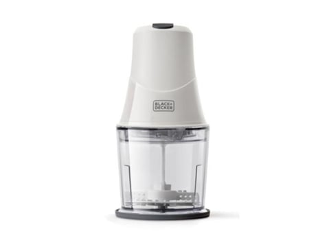 Black & Decker Bxch260E Robot de cocina eléctrico 0,5 L 260 W Blanco transparente