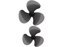 Juego De 2 Aspas Para Ventilador, Aspas De Fácil Reemplazo Para Ventilador De Pedestal.