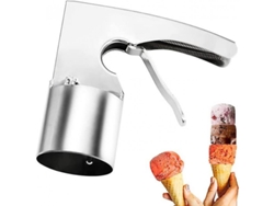 2026da-cucharón De Helado De Acero Inoxidable Con Gatillo, Cucharón Cilíndrico Personalizado Para Helados