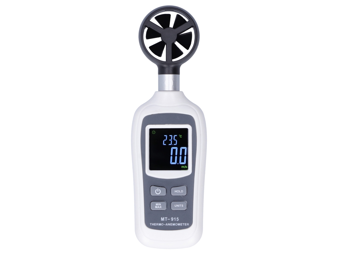 Anemómetro Digital Portátil Mt-915 Con Pantalla Lcd Precisa.