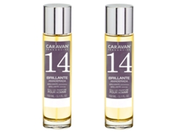 Set de 2 CARAVAN perfume de hombre nº14 - 150ml