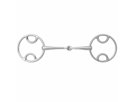 Bocado de anilla libre de acero inoxidable para caballos WEATHERBEETA Korsteel