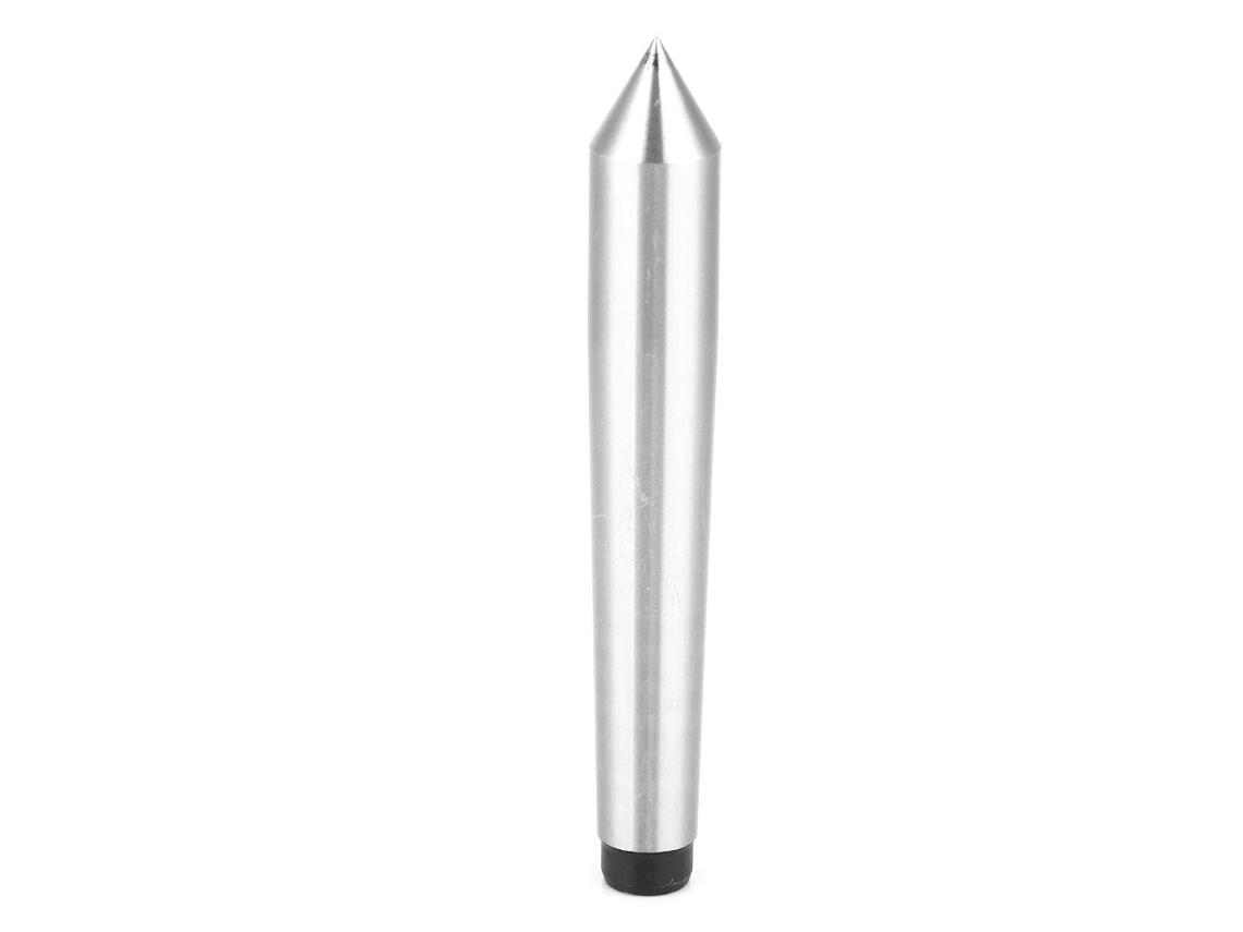Punto Fijo De Torno Con Cono Morse Mt1, Acero Al Carbono, Precisión 0.010, Para Tornos Y Fresadoras.