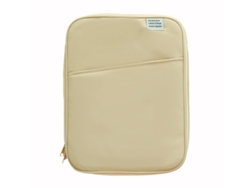Bolsa De Almacenamiento Para Tabletas Con Cierres Zipper Dobles De Metal, Funda Protectora Portátil Estilo Coreano Ins