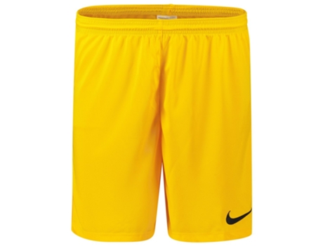 Calção NIKE Shorts Dri-fit Park 3 University Amarelo L Homem