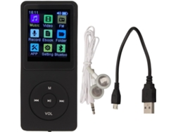Reproductor De Música Digital Compacto Con Pantalla Lcd De 1 Pulgada Y Ranura Para Tarjeta De Memoria.