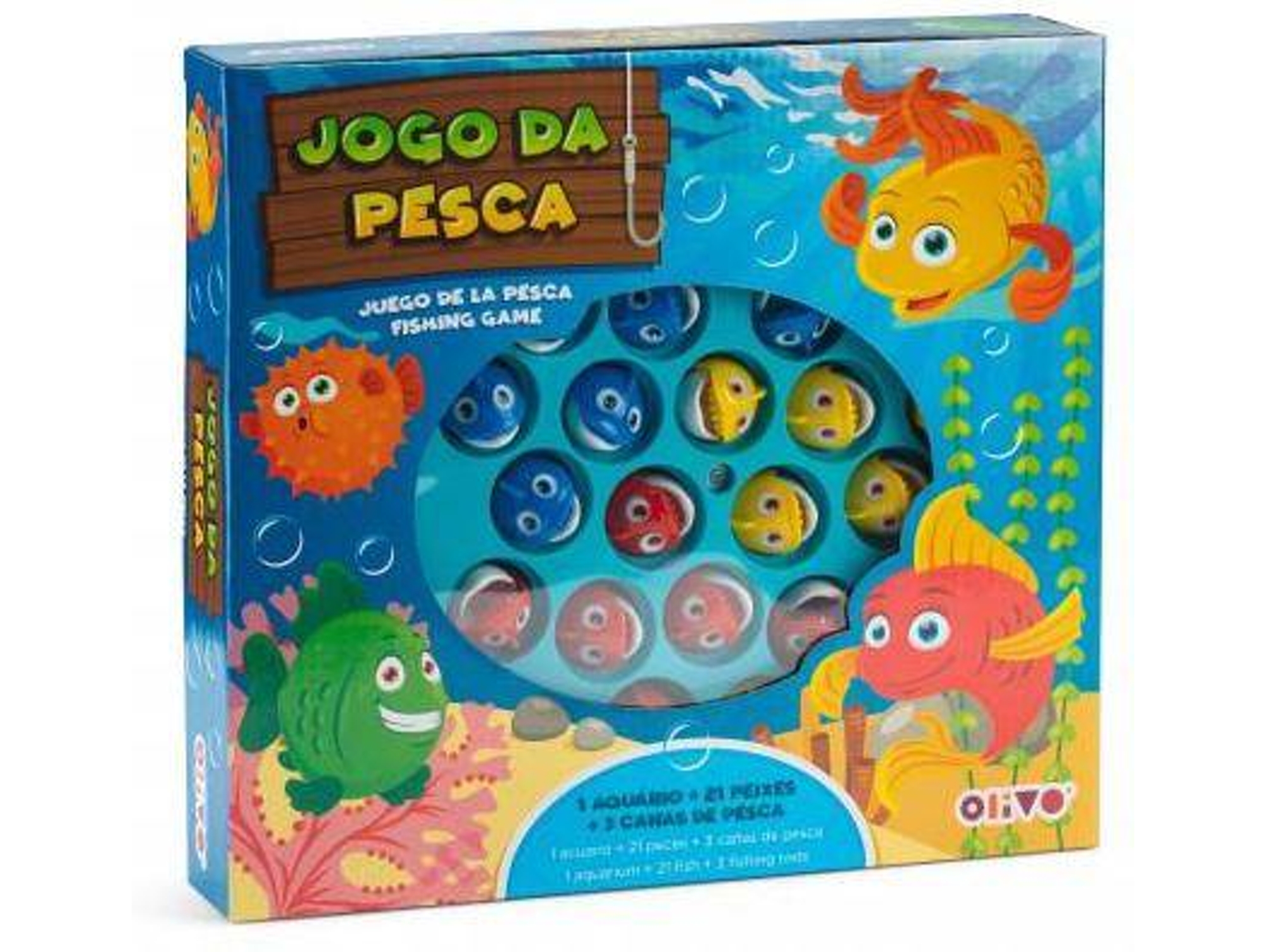Juego de Mesa Interactivo OLIVO Pesca Movimiento