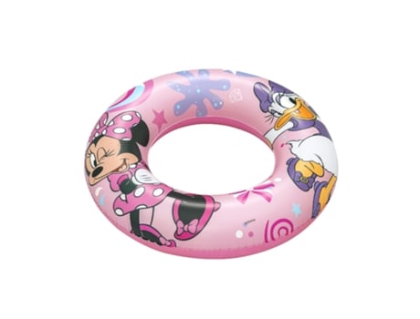 Flotador Hinchable para Niños de 3 a 6 años BESTWAY 48 cm Diseño de Minnie Mousse Doble Cámara de Aire