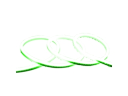 Tira LED neón Sflex8 regulable de 220 V, 8 W/m, corte de 100 cm, IP65, verde, 1 m, Ledkia